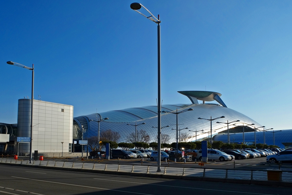 Incheon International Airport bei Seoul