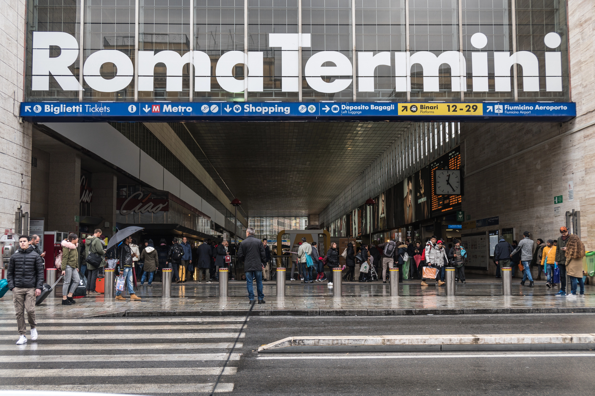 Roma Termini, der Hauptbahnhof von Rom