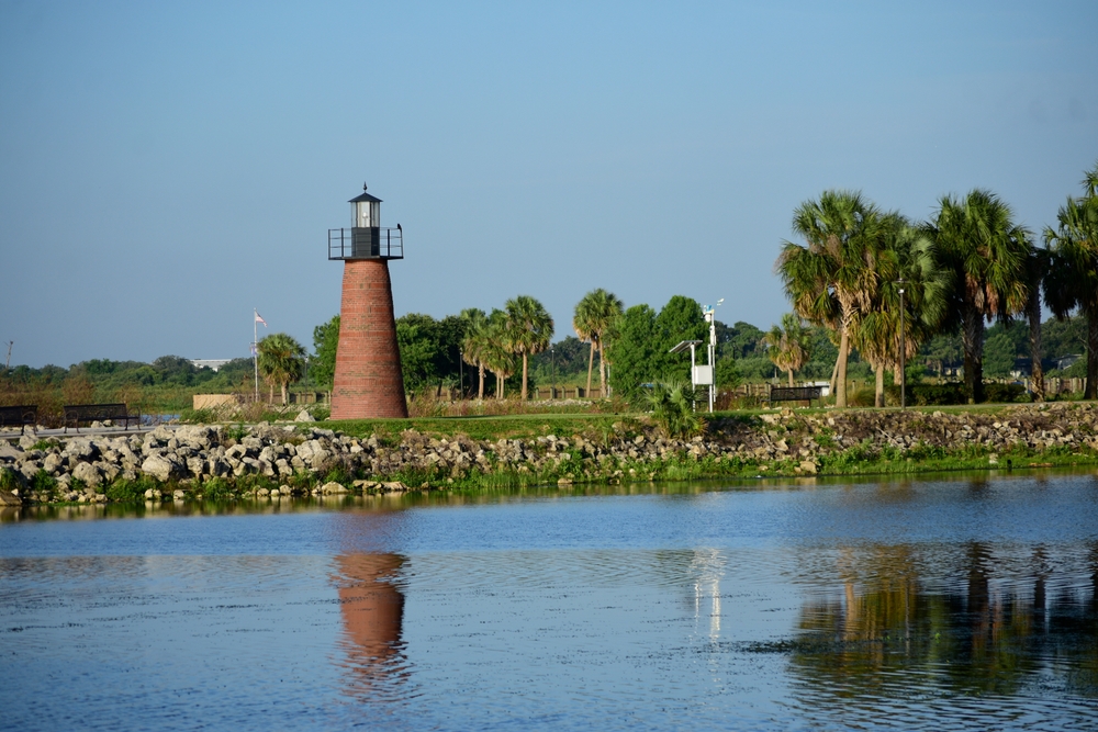 Lakefront Park am Lake Tohopekaliga in Kissimmee