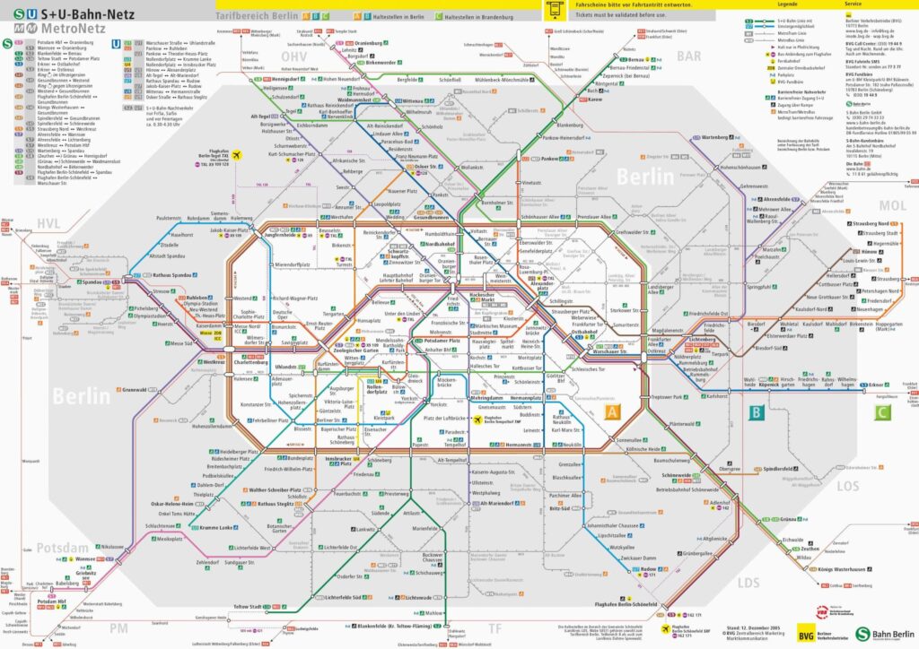 Öffentliche Verkehrsmittel in Berlin