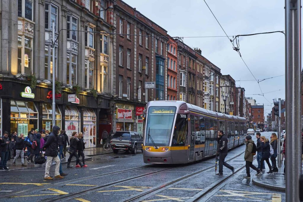 Öffentliche Verkehrsmittel in Dublin