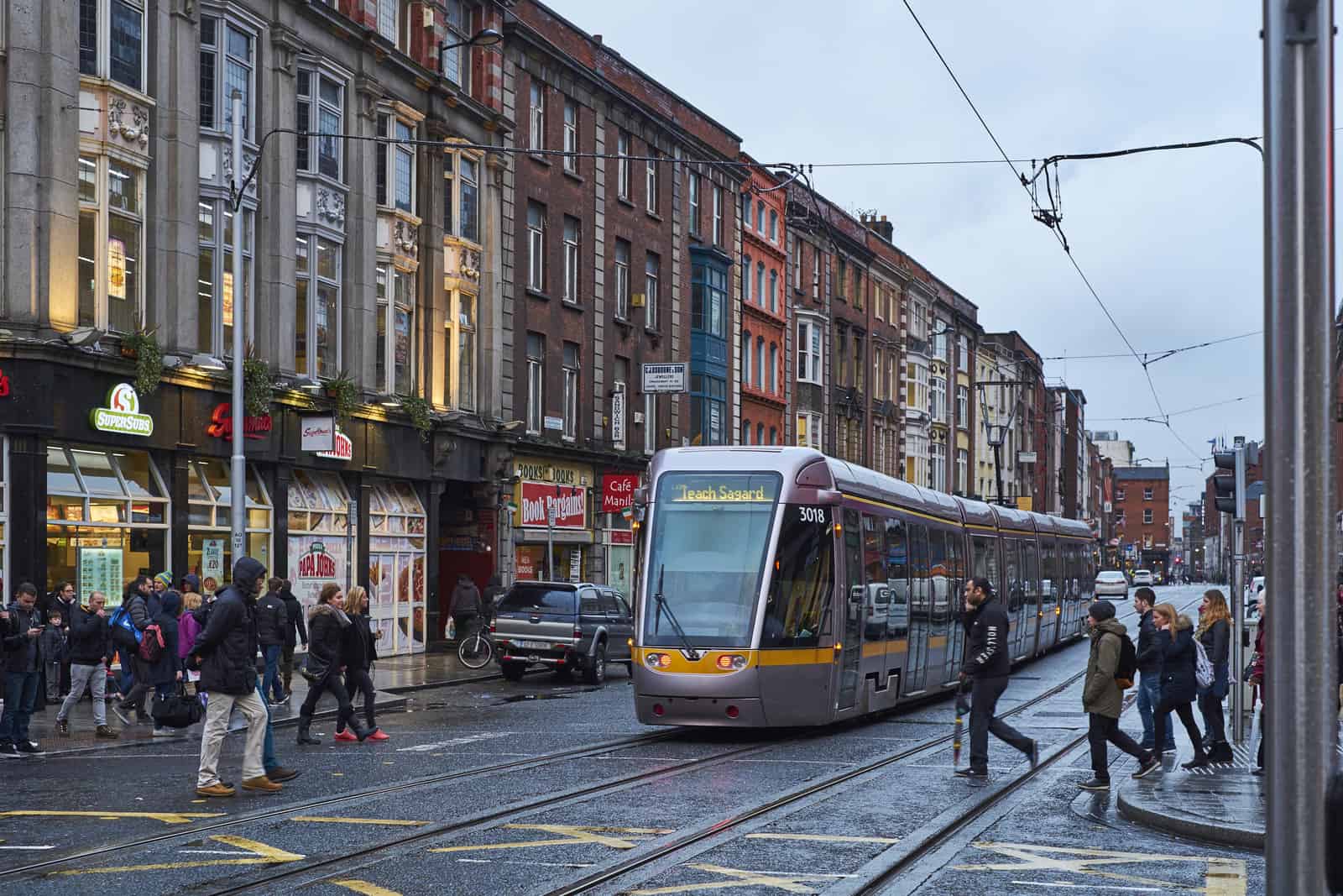 Öffentliche Verkehrsmittel in Dublin