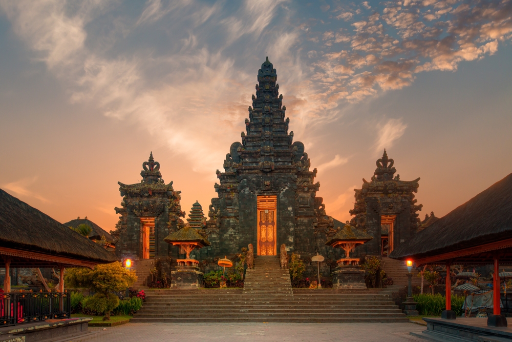 Pura Besakih am Hang des Mount Agung