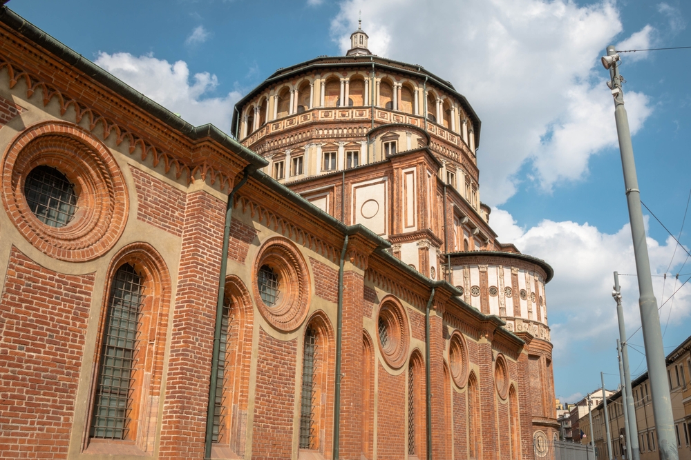 Santa Maria delle Grazie in Mailand mit dem Letzten Abendmahl