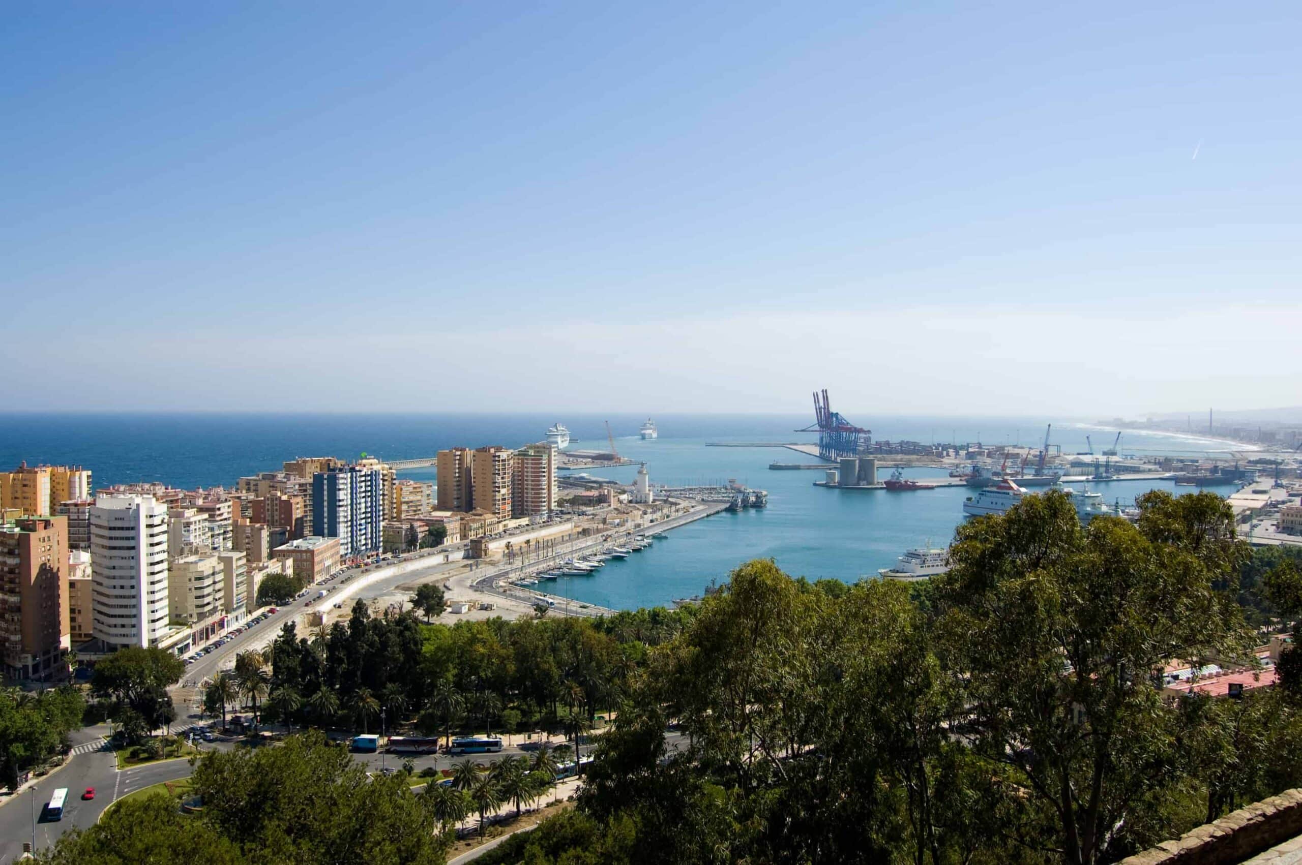 Sehenswürdigkeiten Málaga: der Hafen