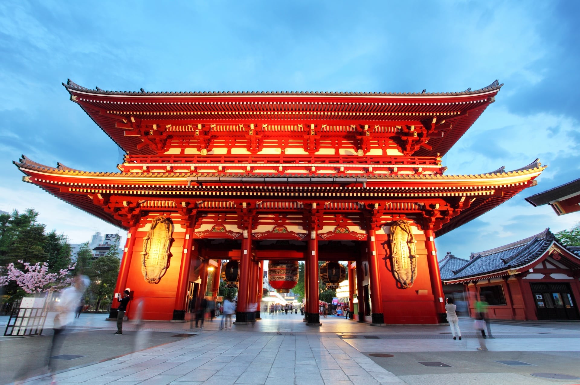 Senso-ji-Tempel in Asakusa in Tokio