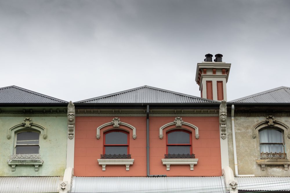 Viktorianische Reihenhäuser in Surry Hills in Sydney