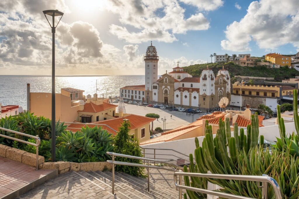 Die Basilika und die Plaza de la Patrona in Candelaria