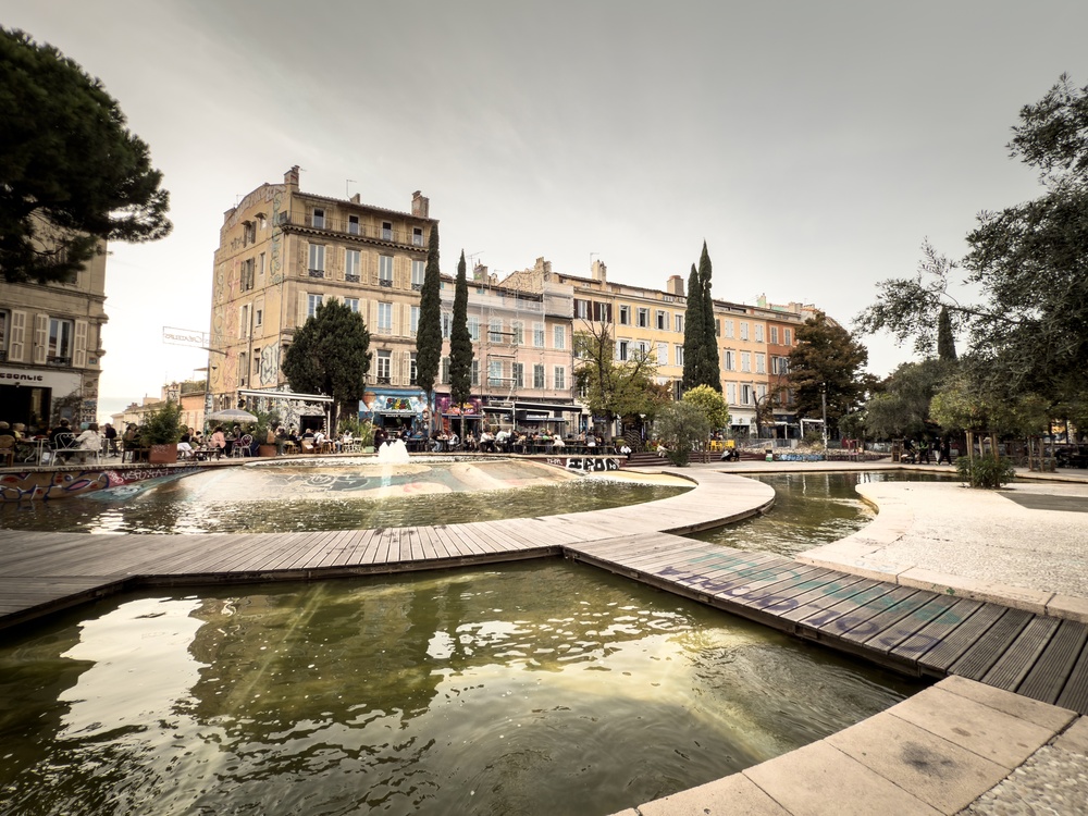 Der Cours Julien in Marseille