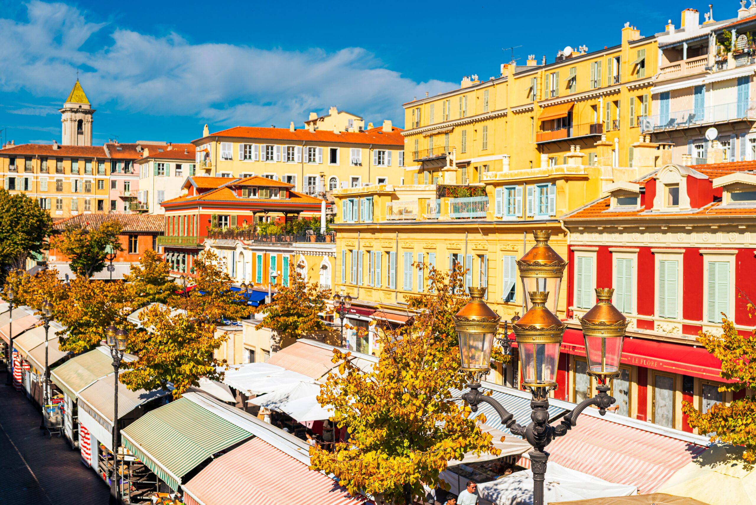 Markt auf dem Cours Saleya in Nizza