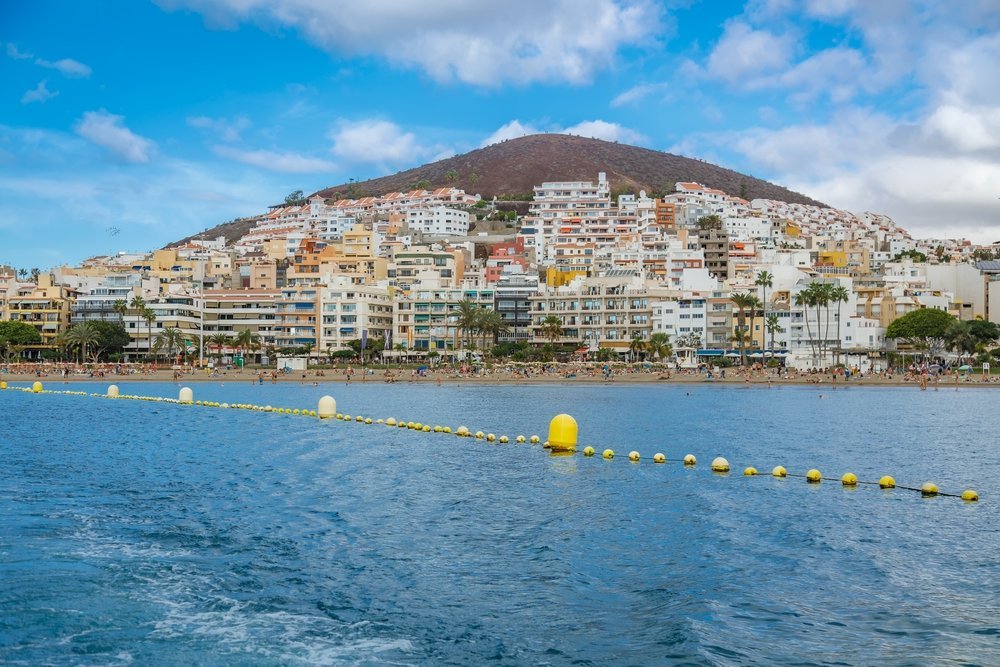 Los Cristianos mit dem Strand