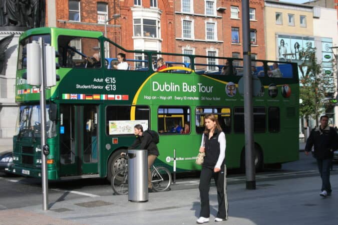 Dublin Sehenswürdigkeit Bus