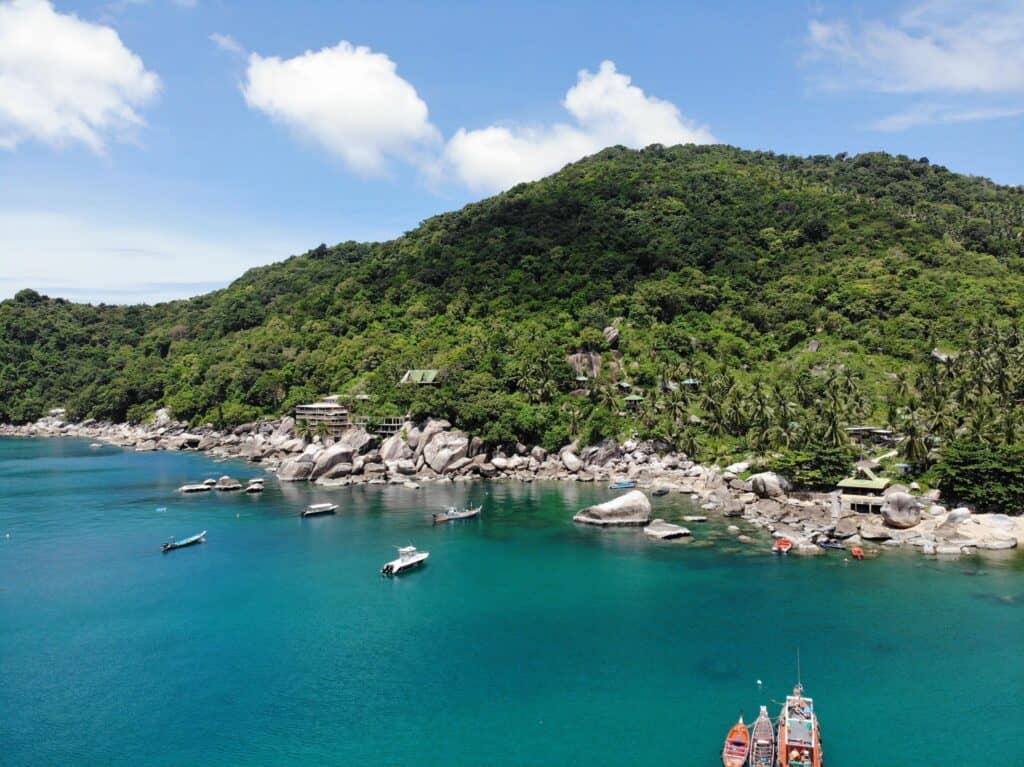 Felsen auf Koh Tao