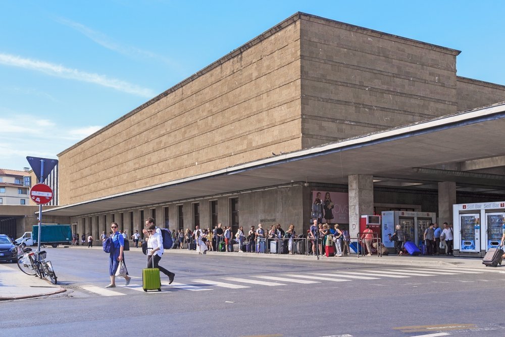 Florenz Santa Maria Novella, wo der Nachtbus vom Flughafen Pisa hält