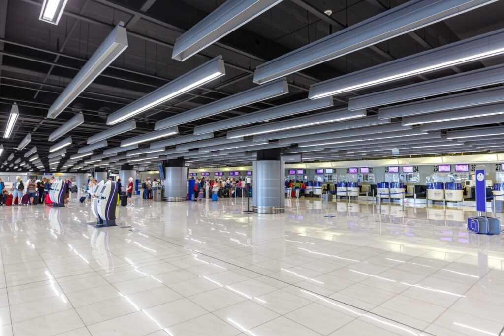 Terminalbygningen i Dubrovnik Lufthavn