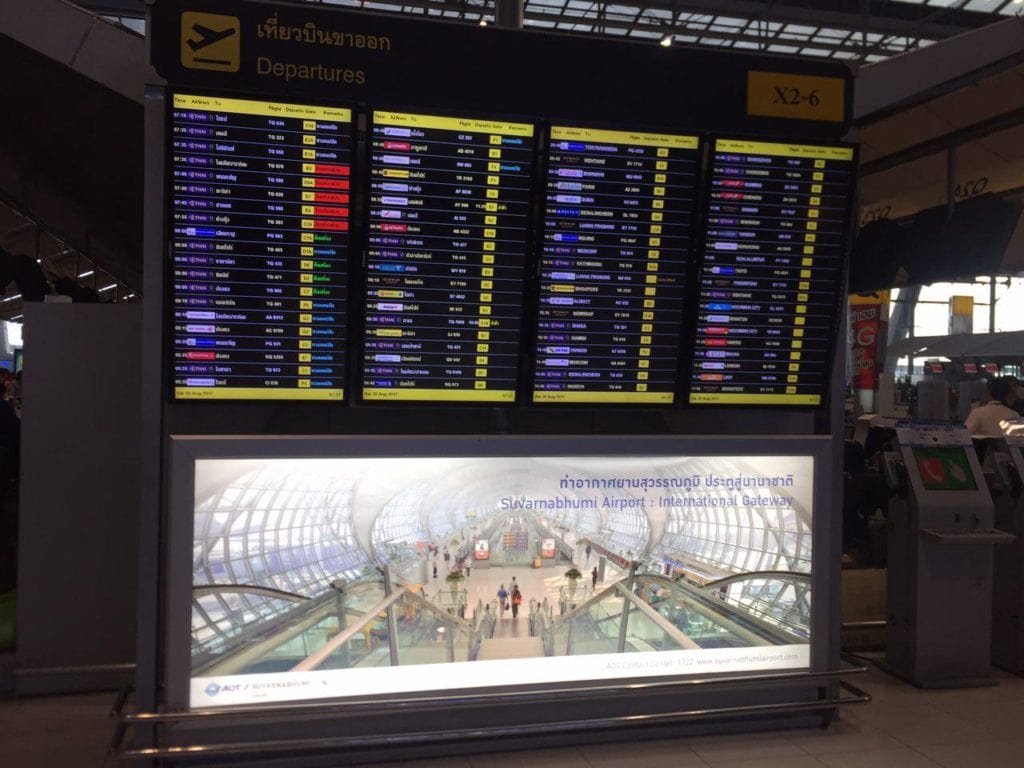 Flughafen Suvarnabhumi