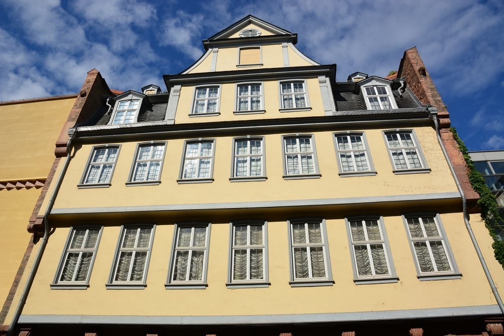 Goethes Geburtshaus, das Goethe-Haus am Großen Hirschgraben in Frankfurt