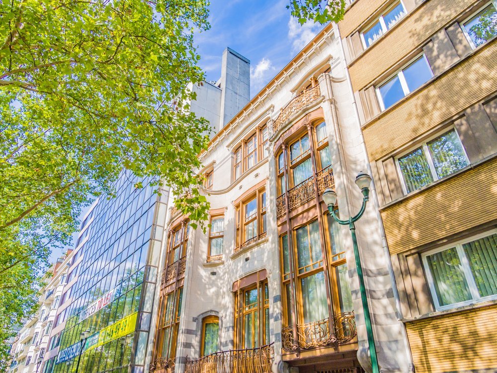 Hôtel Solvay, ein von Victor Horta entworfenes Jugendstil-Stadthaus in Brüssel