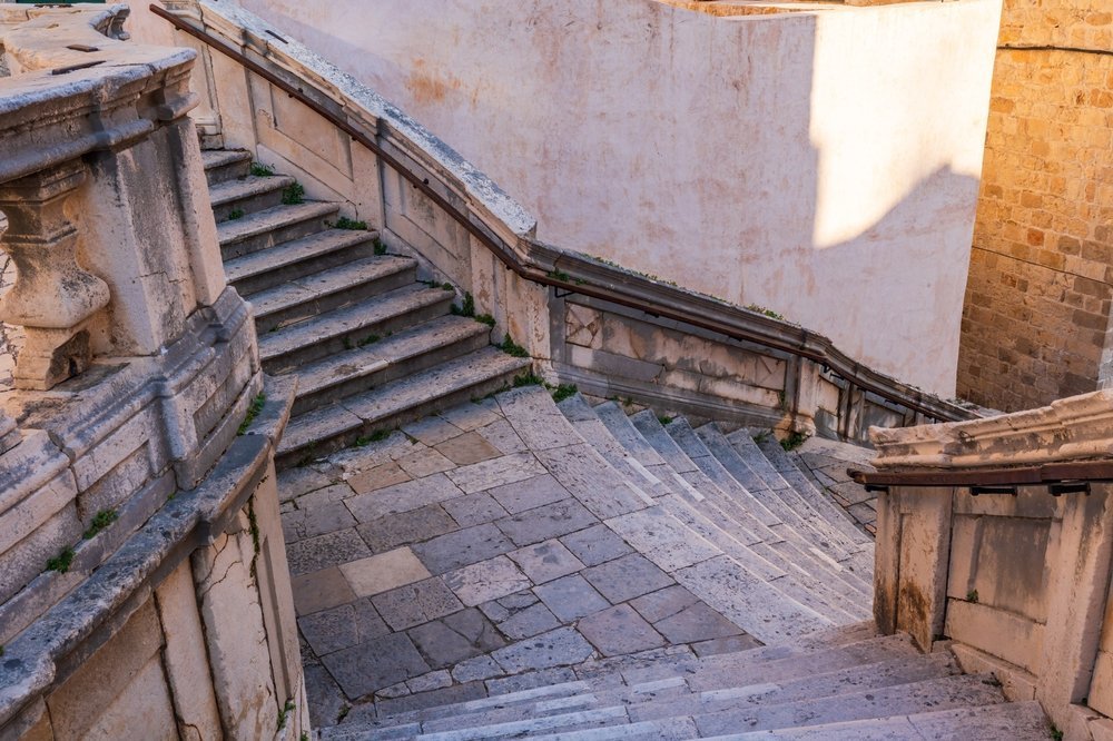 Die Jesuitentreppe in Dubrovnik, bekannt aus Game of Thrones