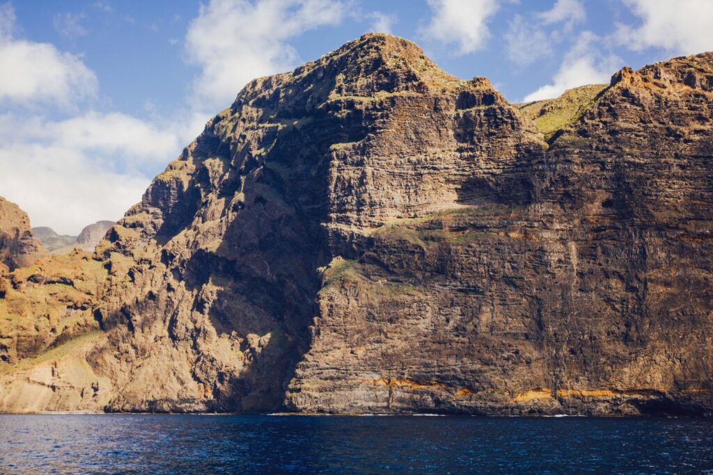 Die Klippen von Los Gigantes auf Teneriffa