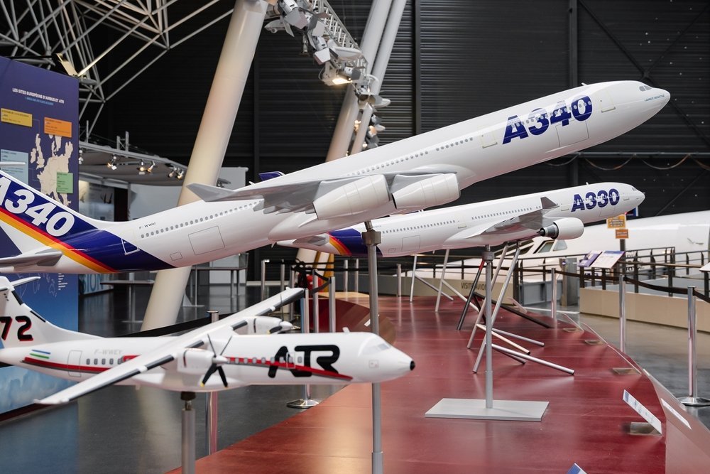 Das Luftfahrtmuseum Aeroscopia in Blagnac bei Toulouse