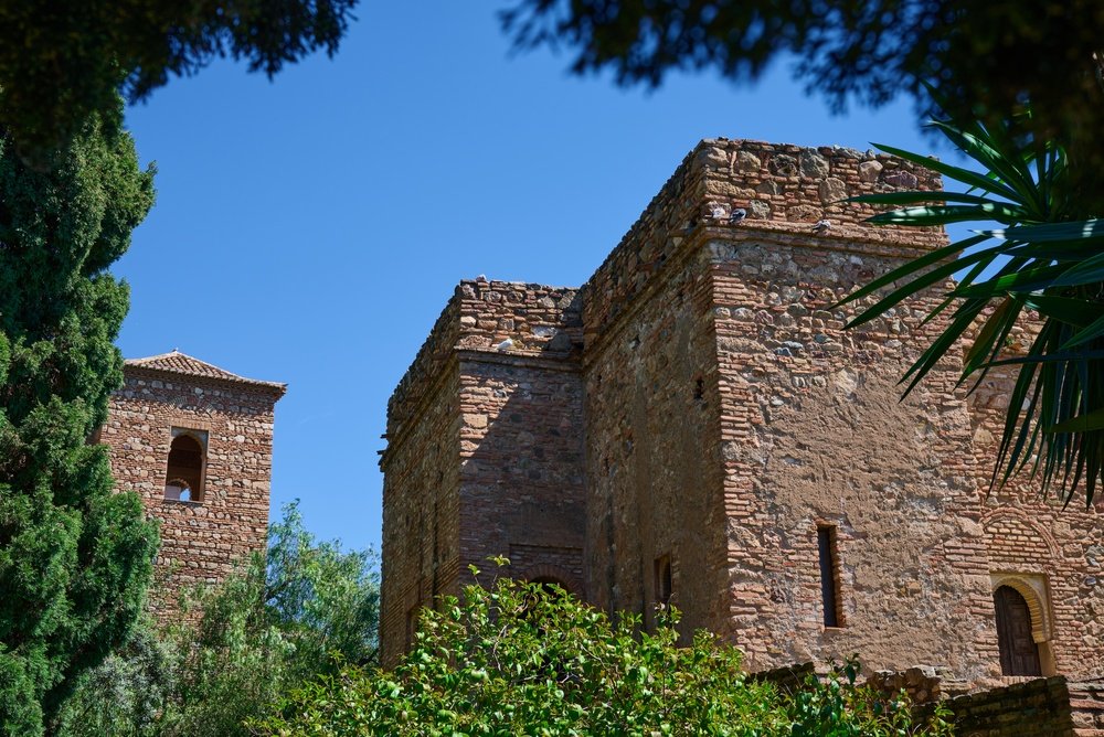 Die maurische Festung Alcazaba in Málaga