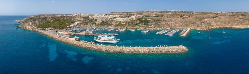 Mġarr Harbour auf Gozo