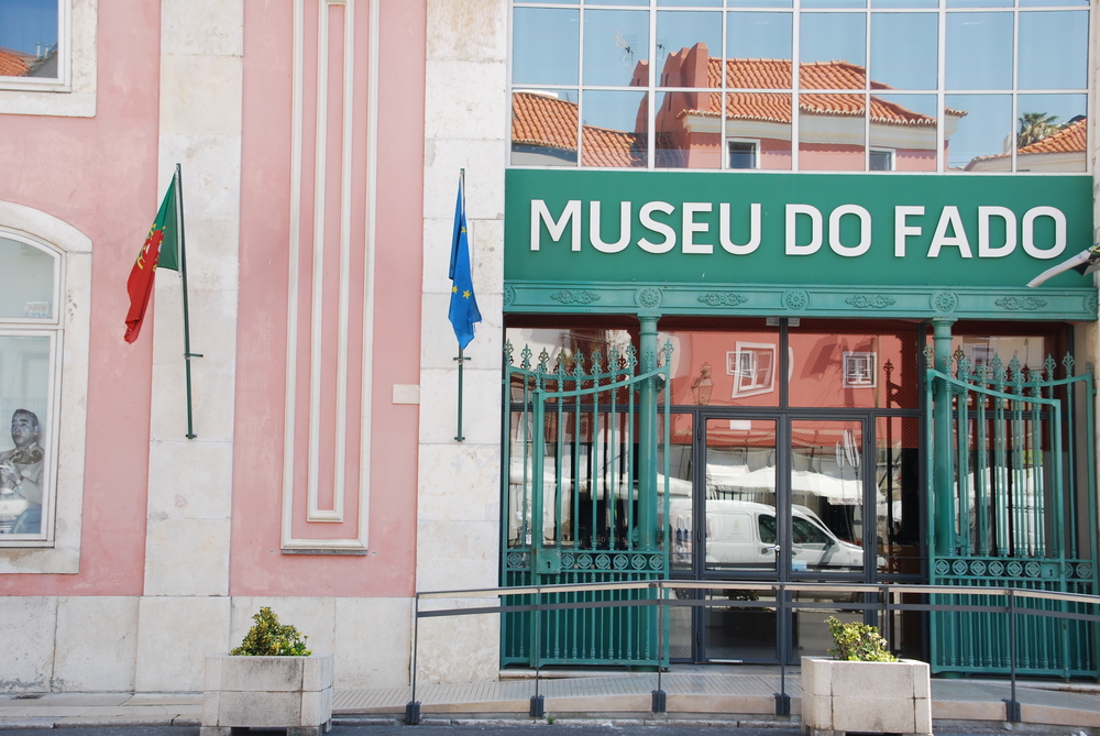 Museu do Fado in Alfama in Lissabon