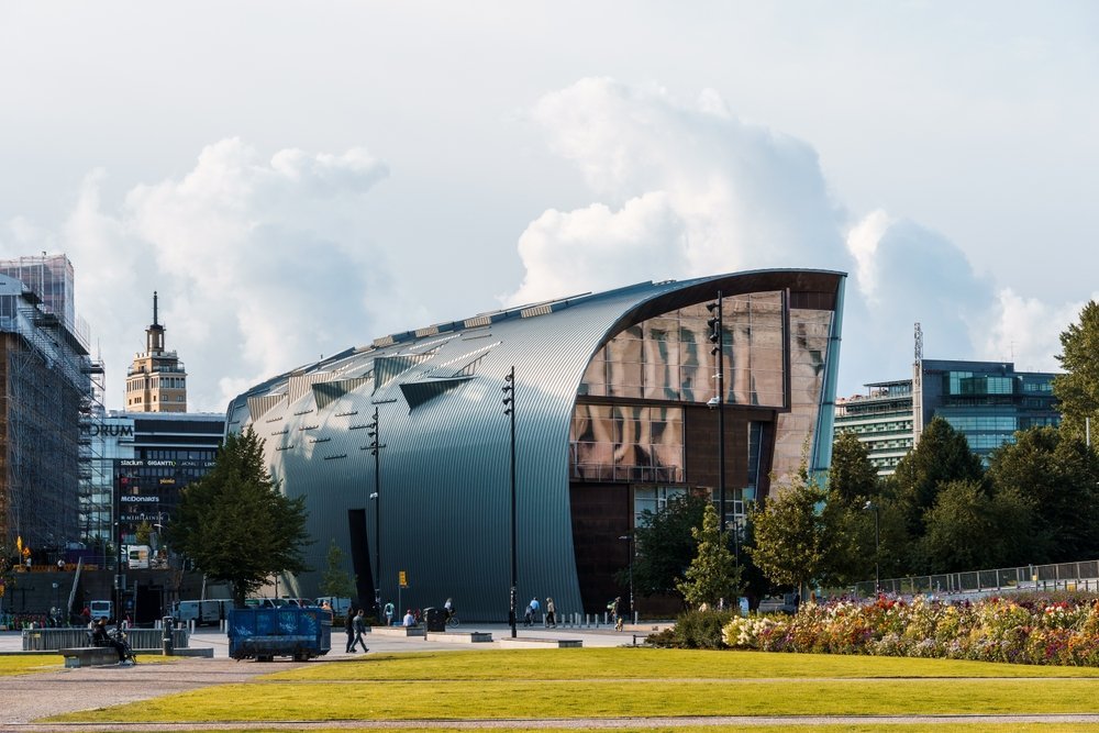 Das Museum für zeitgenössische Kunst Kiasma in Helsinki