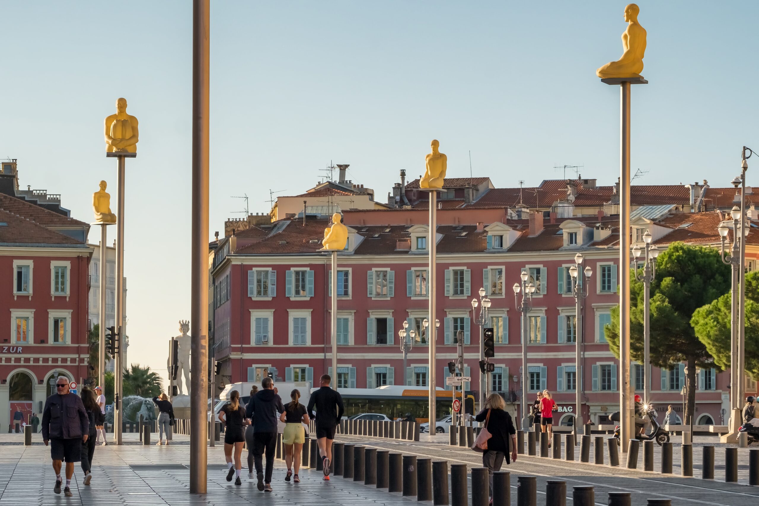 Place Masséna in Nizza
