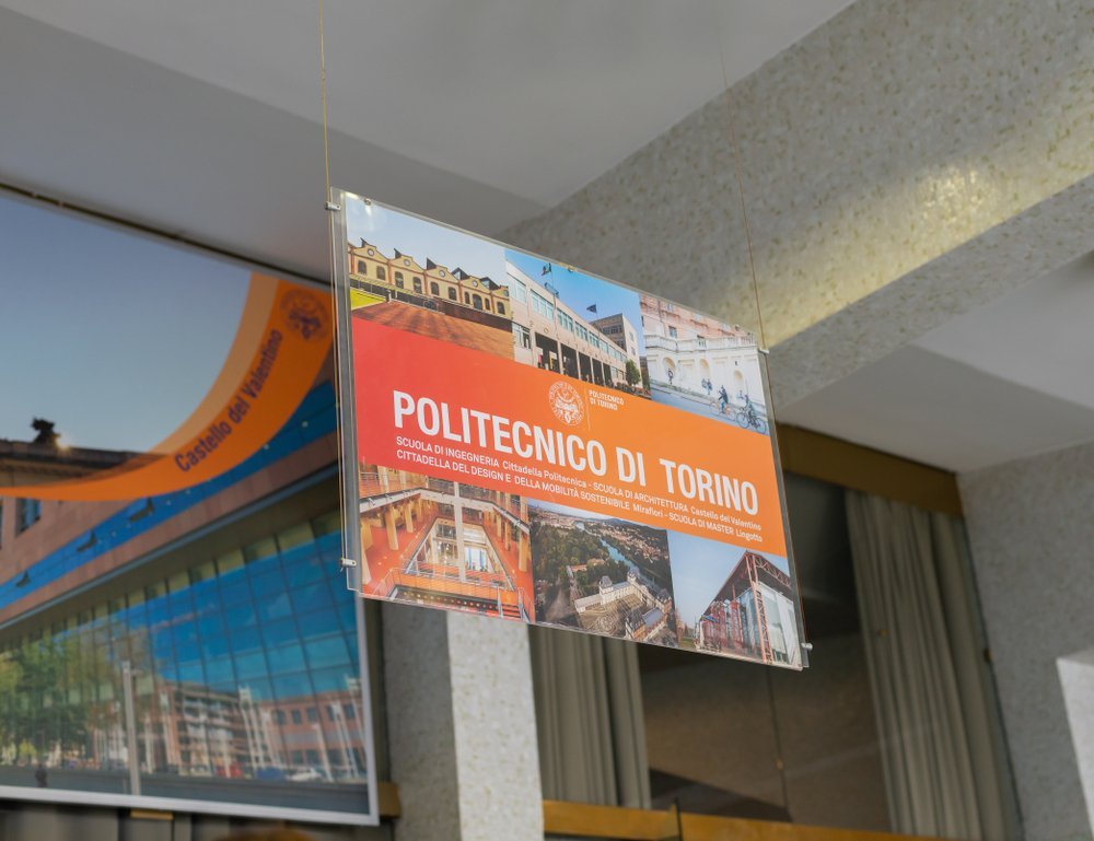 Politecnico di Torino im Viertel Crocetta in Turin