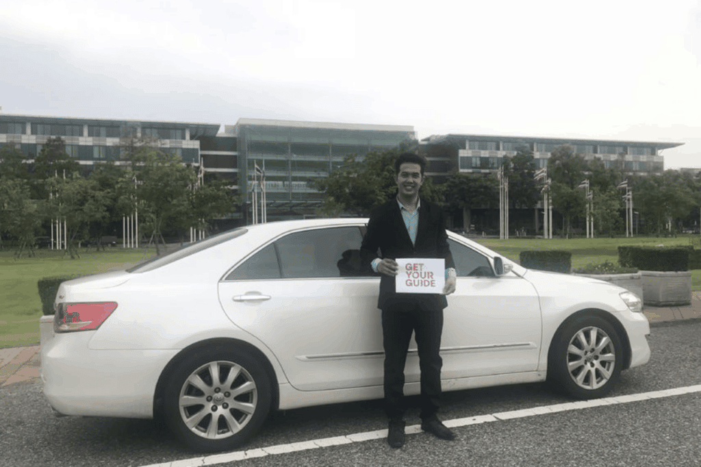 Privates Taxi am Flughafen Bangkok