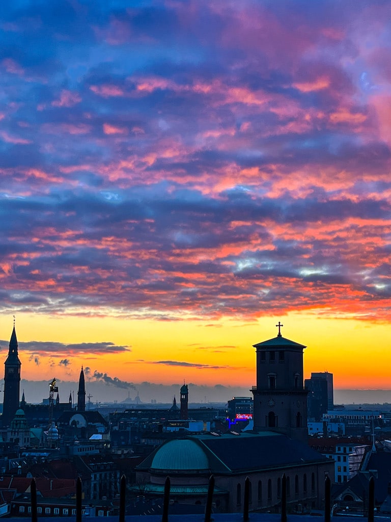 Rundetårn Aussicht über Kopenhagen