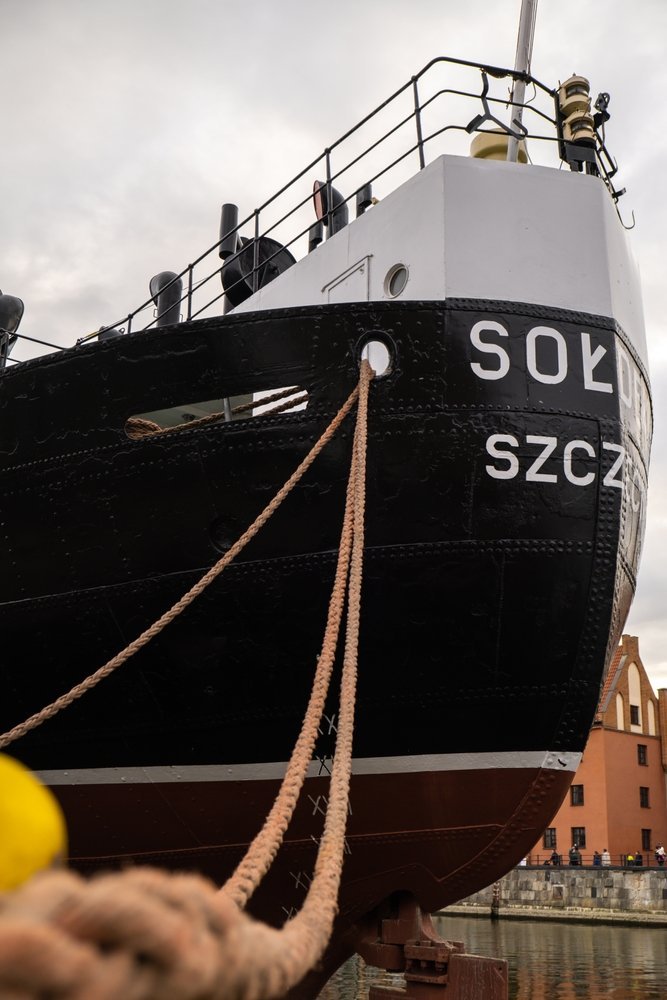 Das Schiff Sołdek in der Old Town