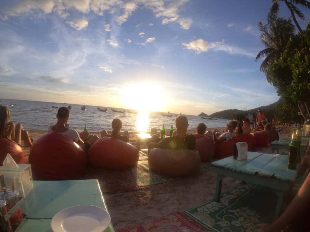 Sonnenuntergang auf Koh Tao