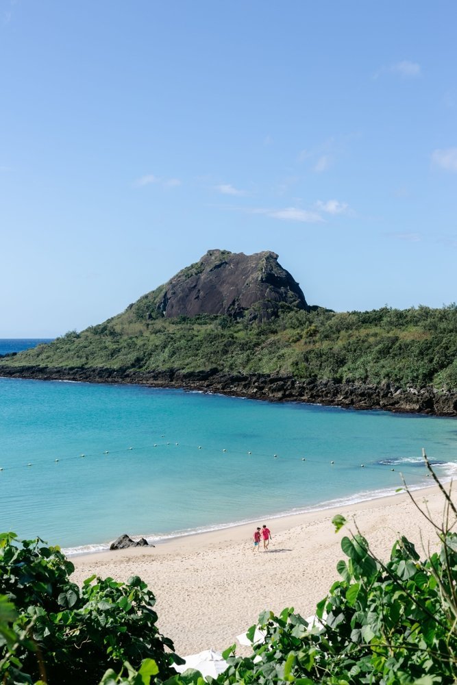 Der Strand Little Bay bei Kenting im Kenting-Nationalpark