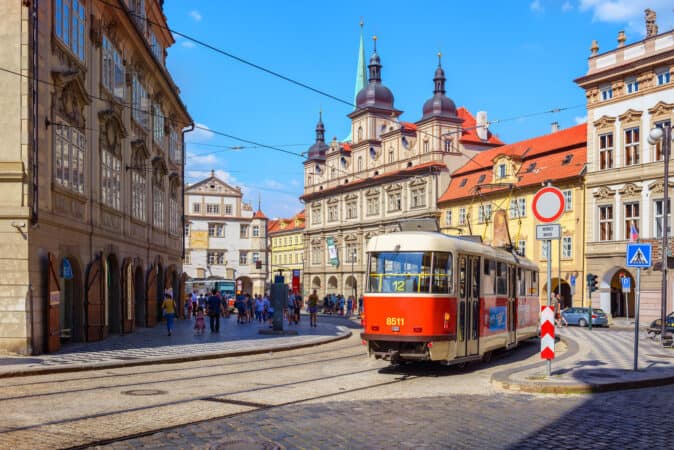 Straßenbahn in Prag