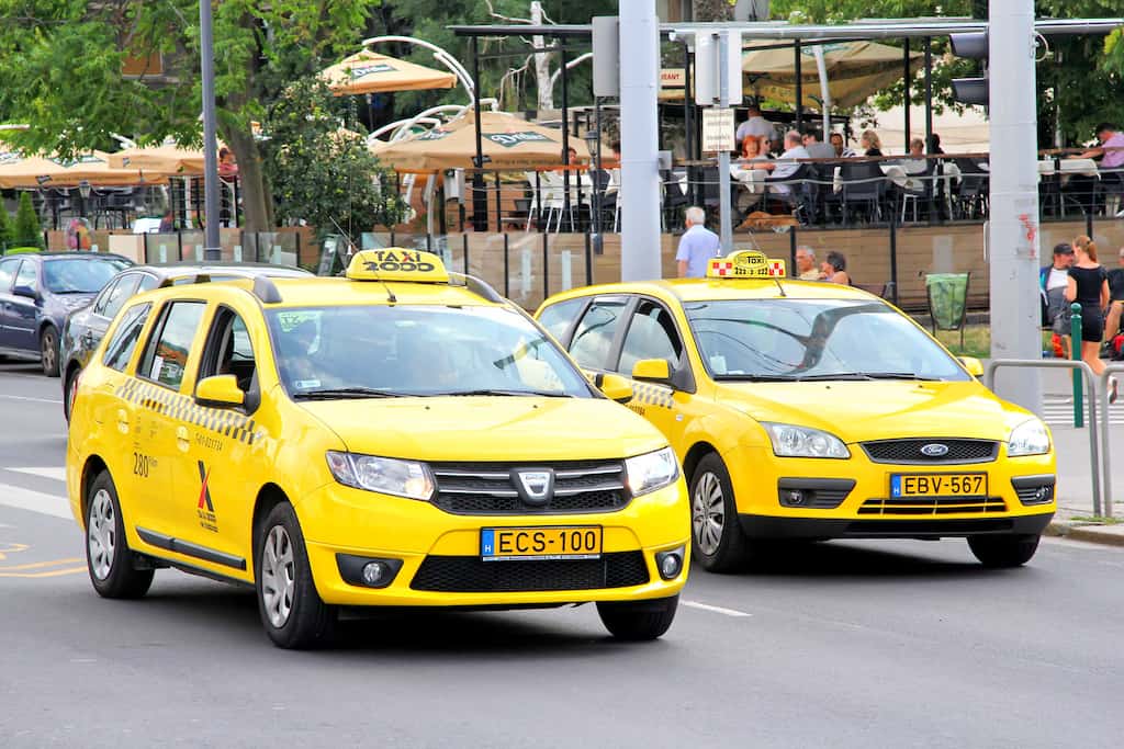 Taxi in Budapest
