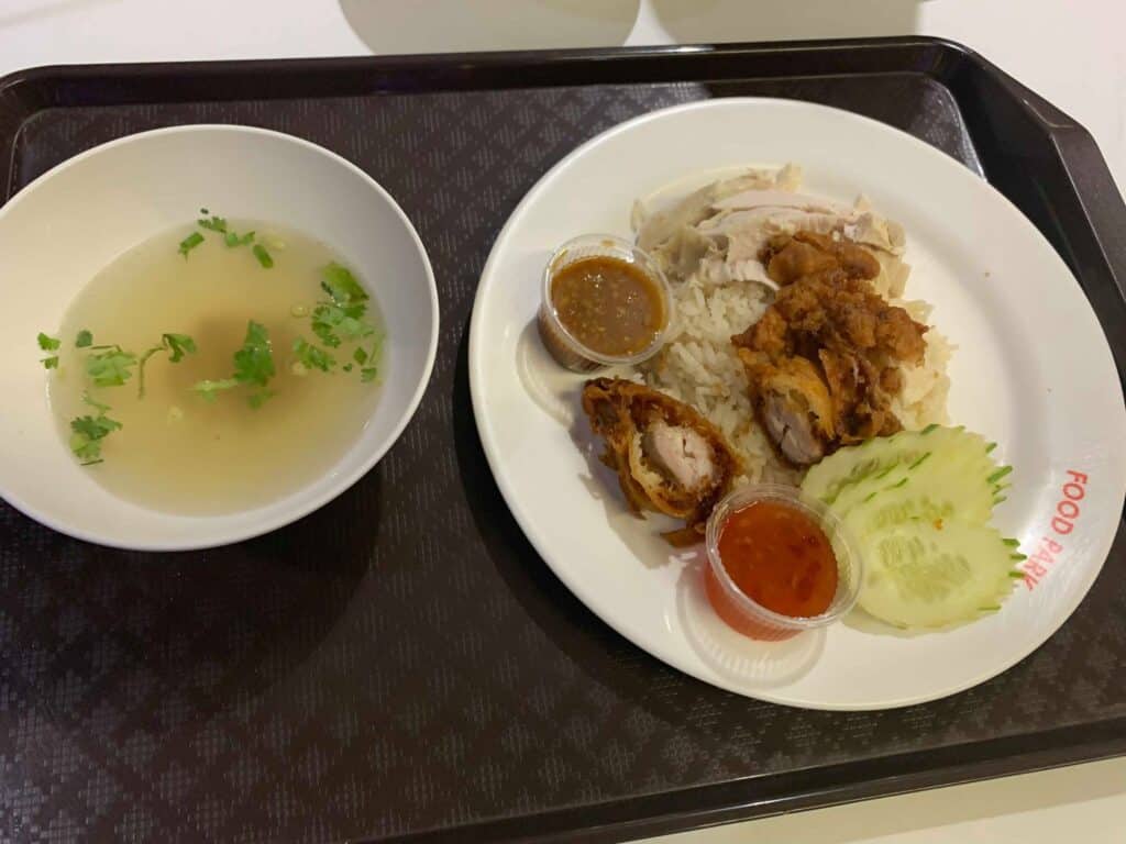 Thailändisches Essen in Bangkok