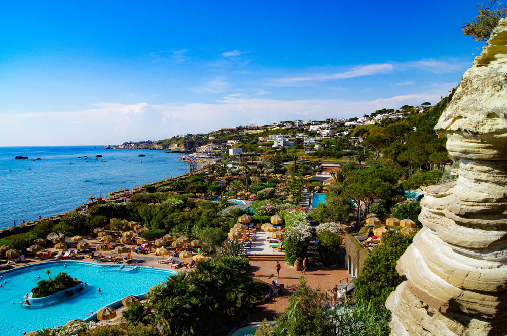Der Thermalpark Giardini Poseidon bei Citara auf Ischia