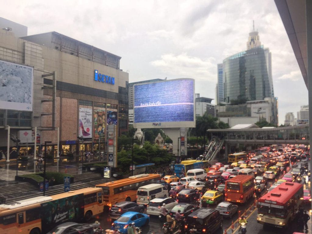 Verkehr in Bangkok