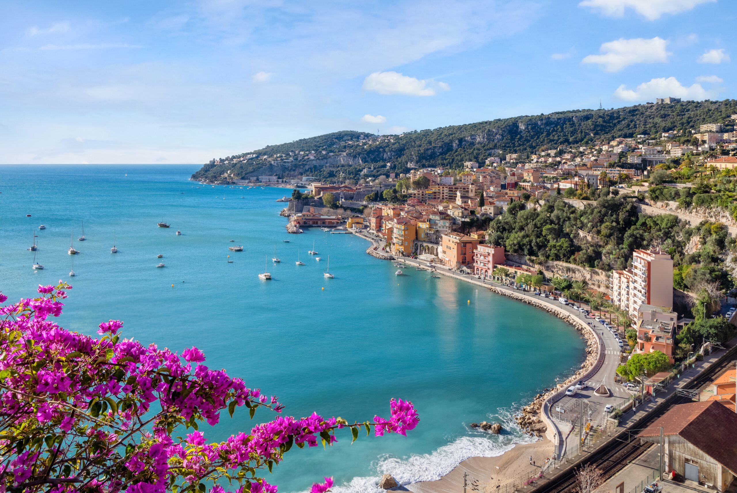Villefranche-sur-Mer und die Bucht