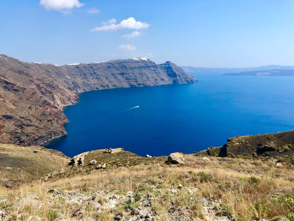 Wanderweg Fira-Oia entlang der Caldera