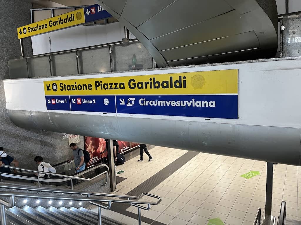 Zug nach Sorrent